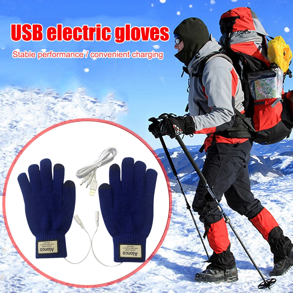 

USB теплые перчатки с ручным подогревом, электрические перчатки с постоянной температурой, портативные мягкие зимние перчатки с подогревом, ...