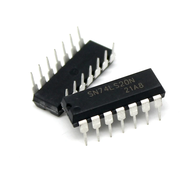 10Pcs Sn74ls20n Dip-14 74ls20 Dip14 Dip DIY Integrated Circuit Electronics Kit  Logic Chip