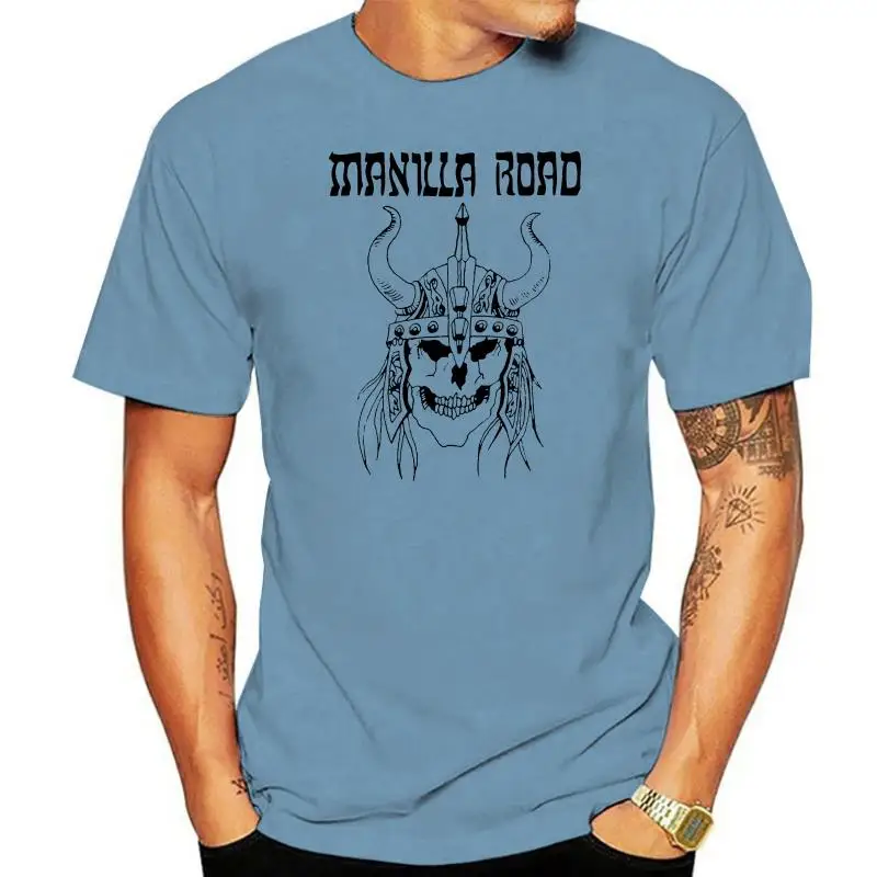 

Manilla Road Viking Logo Red T Shirt
