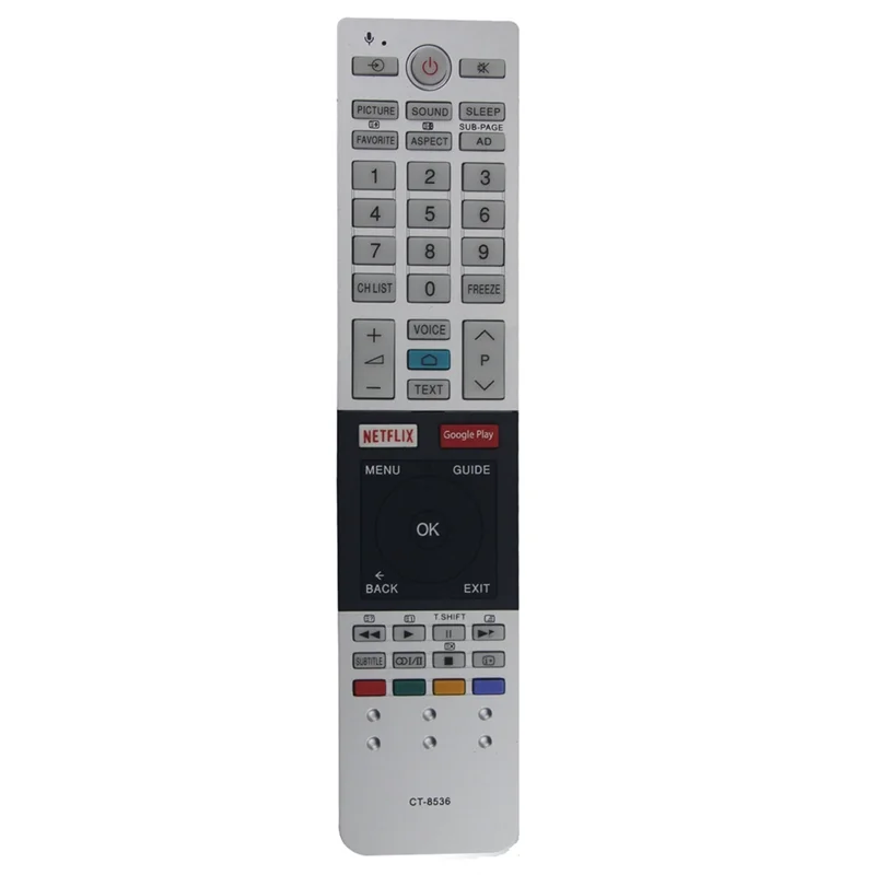Control Ct-8536 For Toshiba Tv With Netflix Google Play Key 