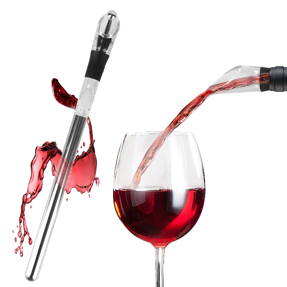 Аэратор для винных бутылок быстродействующий охладитель из нержавеющей стали