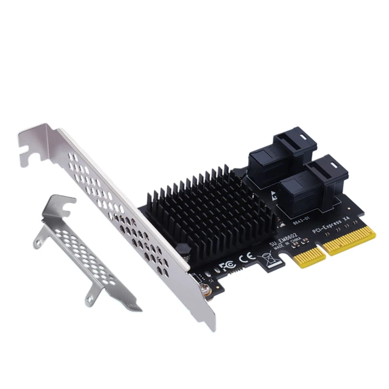 

PCI-E X4 to U.2 Riser Card Pcie to Dual SFF-8643 Expansion Adapter Nvme SSD Solid State Hard Disk for Pci-E X4/X8/X16