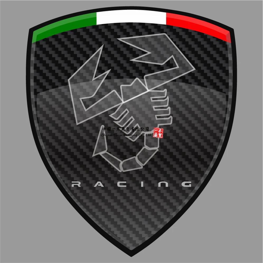 

Pechincha Decals For Abarth Racing Sticker Vinyl Laminated Inch Abarth Italian Printed Sticker Rub Quality Vinyl Label