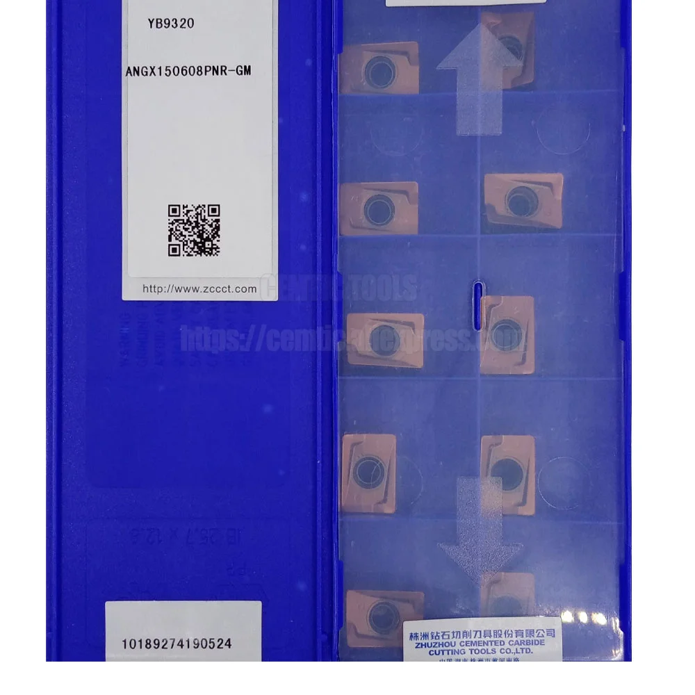 

ZCC ANGX 150608PNR GM ZCC ANGX150608PNR-GM карбидные режущие пластины для фрезы