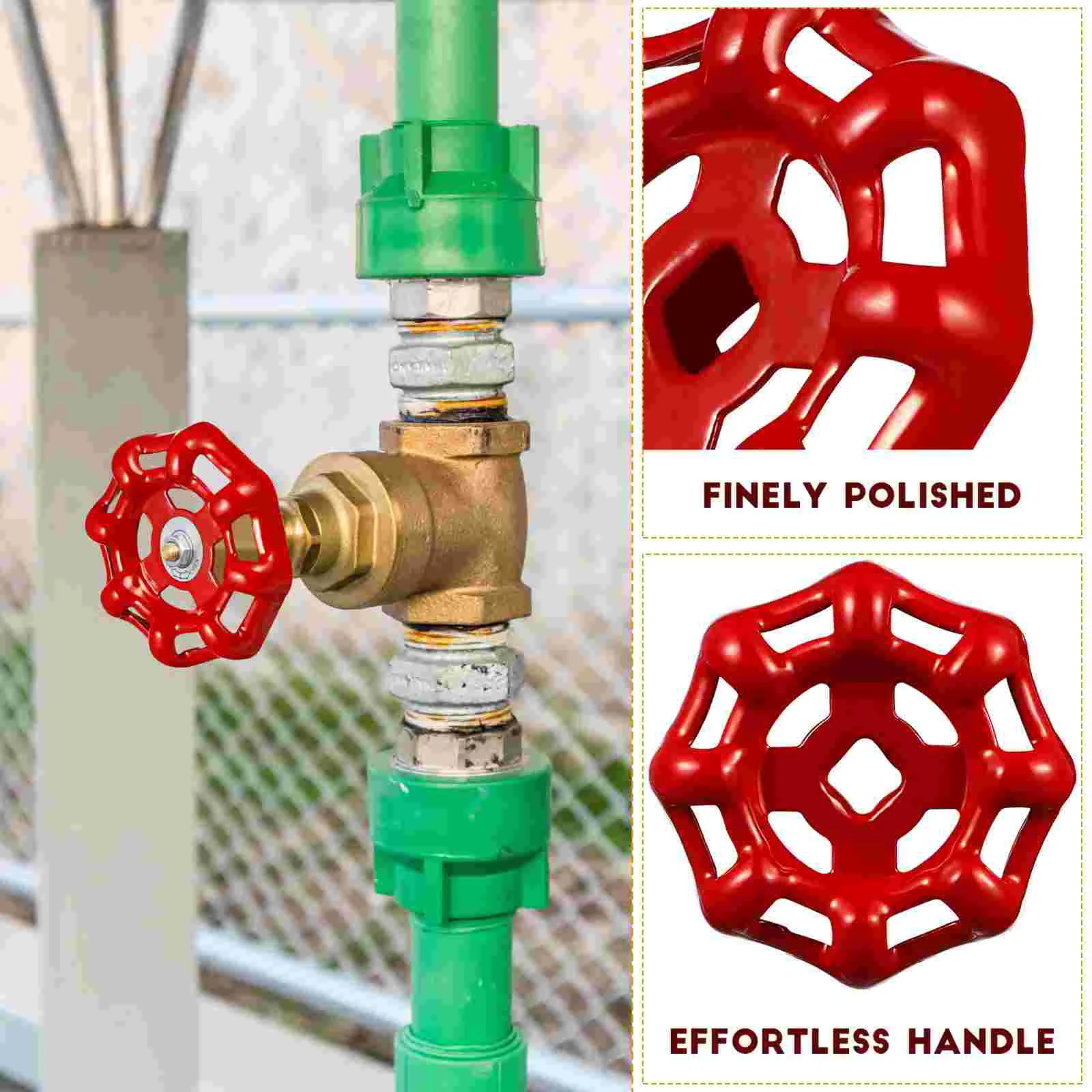 Ручка клапана кран для воды маховик запасные части ворот нагрудник шланга