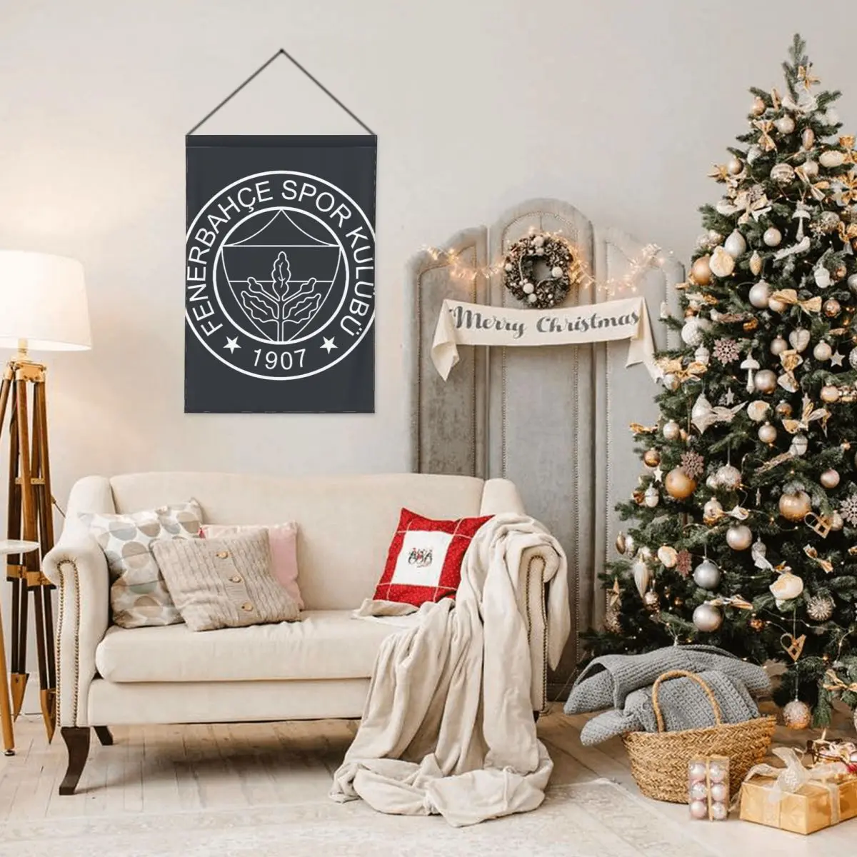 Fenerbahce черный без звезд украшение для сада флаг двусторонние печатные флаги