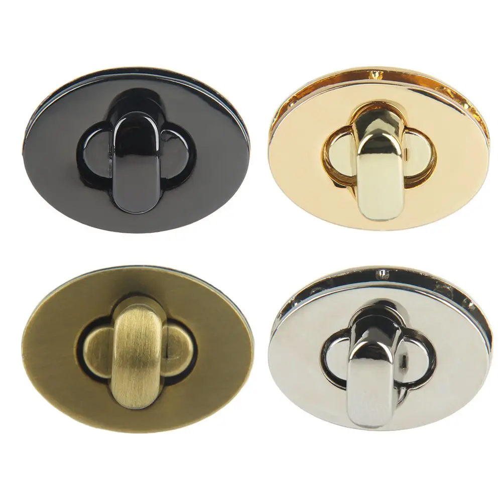 

Exquisite Egg Shape Bag Turn Lock DIY Handbag Bag Clasp Bag Accessories
