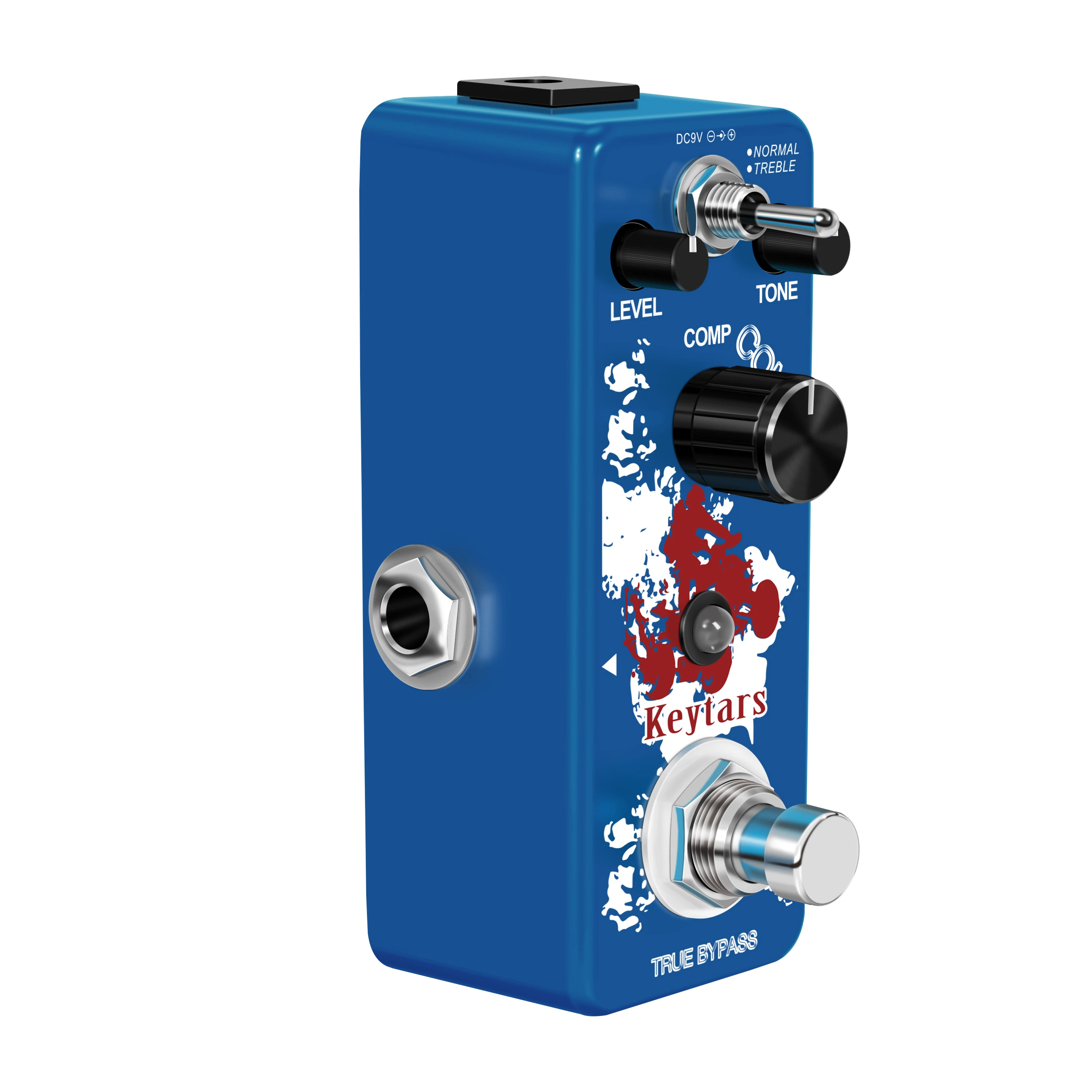 Keytars LEF-333 Guitar Compressor Pedal Digital Comp Effect Pedals For Electric Guitar Classic Studio Grade Compressors