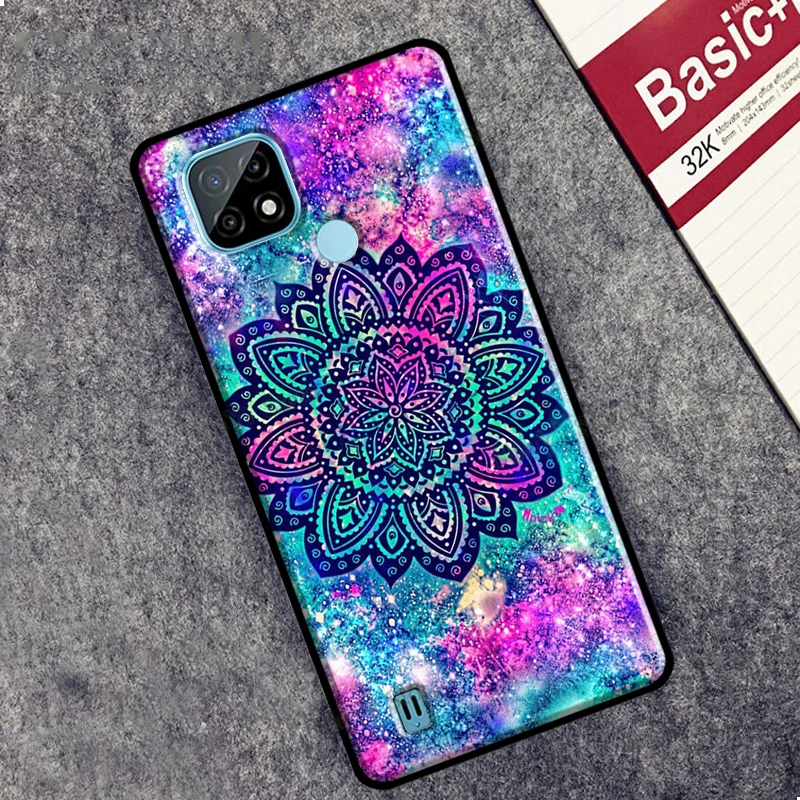 Чехол с индийским узором Мандала для OPPO Realme 7 8 Pro Q3 C3 C11 C15 C21 GT OnePlus 9R 8T Nord 2 9