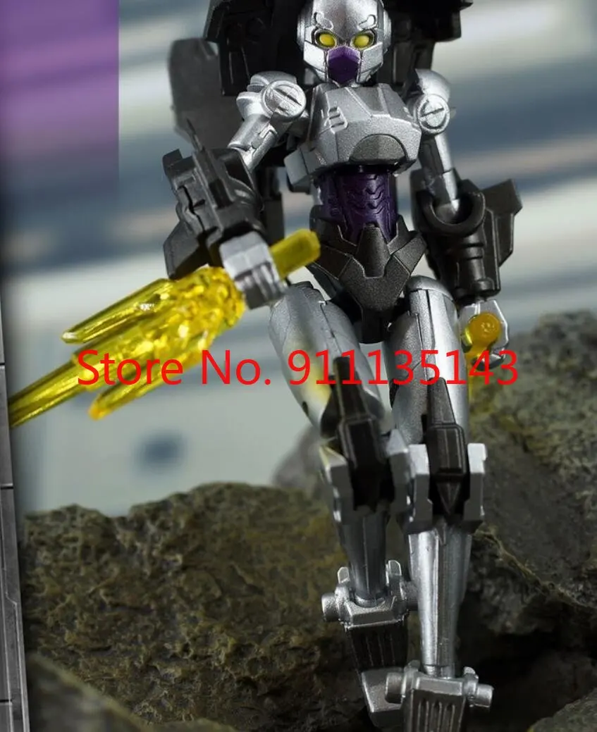 

IronFactory EX-16N EX16N Night Assassin G1 Transformation Collectible Action Figure Robot Deformed Toy In Stock Small scale