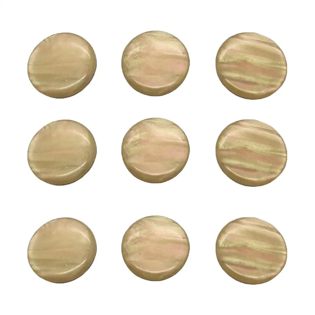 

9pcs/pack Trumpet Palm Key Buttons Inlays for Trumpet Accessory