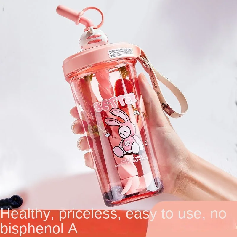 

500/650 мл Спортивная бутылка для воды, чашка для перемешивания, чашка для воды, новая чашка, портативная соломенная чашка для перемешивания, портативная чашка большой емкости с защитой от падения