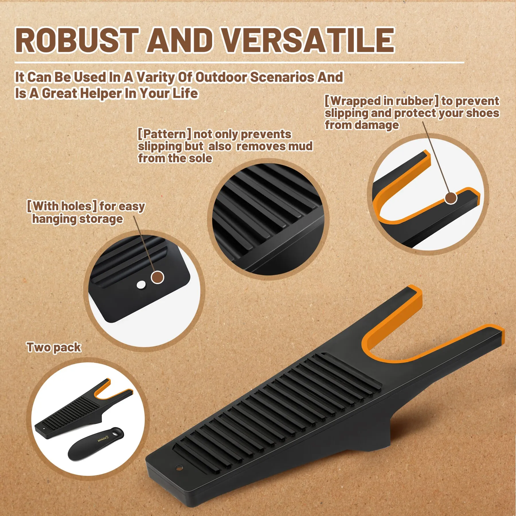 Ботинки ZOMAKE в западном стиле: рабочая обувь. Обувь из смолы. Кожаная обувь с