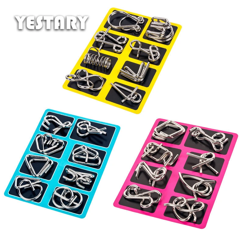 

8 шт./набор, металлические головоломки