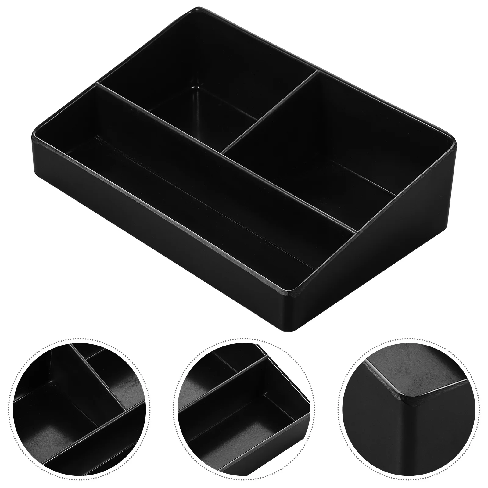 

Tea Bag Storage Box Tea Bag Coffee Organizing Box Container 3 Compartments Organizer