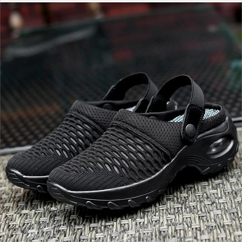 2023 Women Shoes Beach Slippers Unisex Hollow Out Casual Couple Beach Sandal Flip Flops Shoes Non-slide Mens Slippers