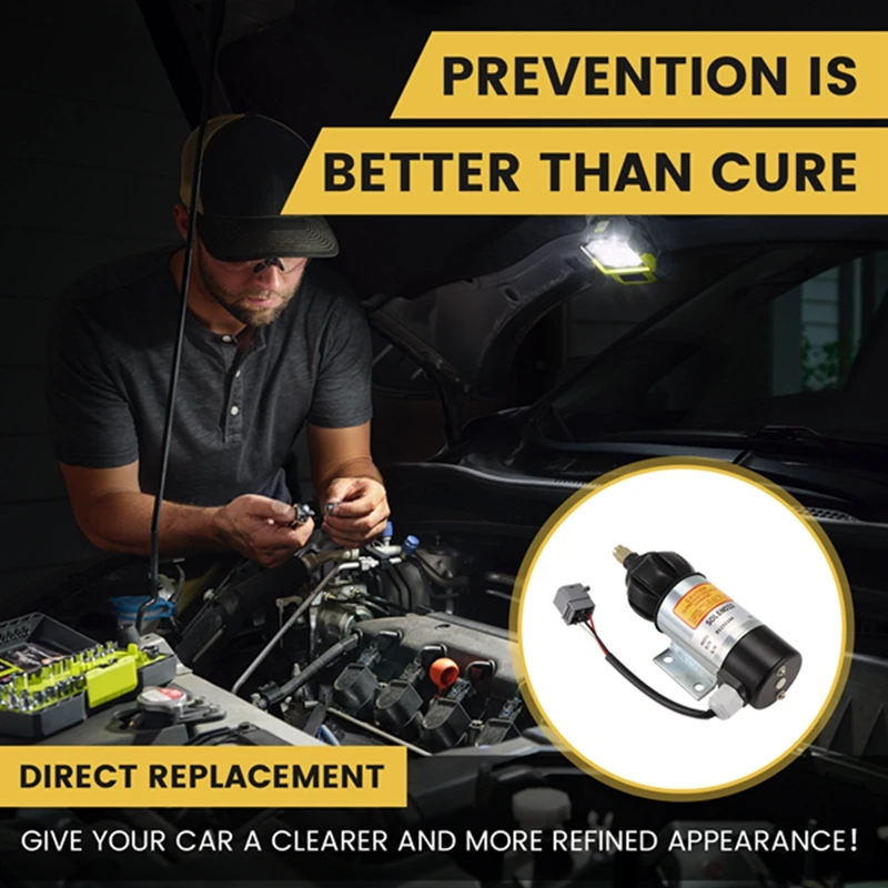 12V Электромагнит отключения подачи топлива стопорный соленоид для Perkins Volvo Penta