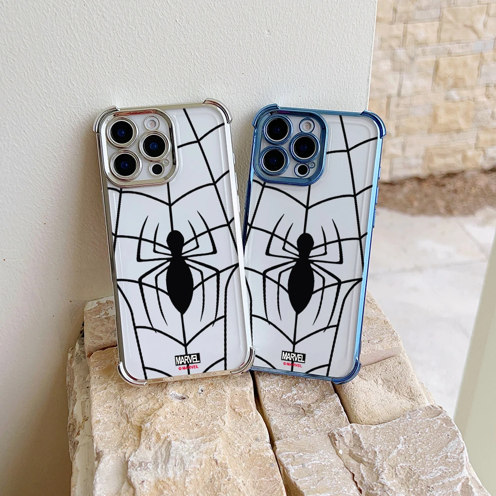 M-MarvelS S-Spider-ManS LOGO Phone Case For OPPO Realme C55 C53 C35 C33 C31 C11 C20 C15 9 V25 Pro Plus 4G 5G Clear Armor Cover