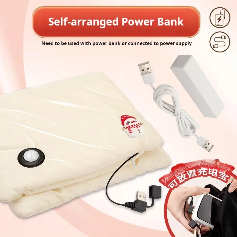 2024 Новое поступление графеновая сумка для грелки рук usb взрывозащищенный