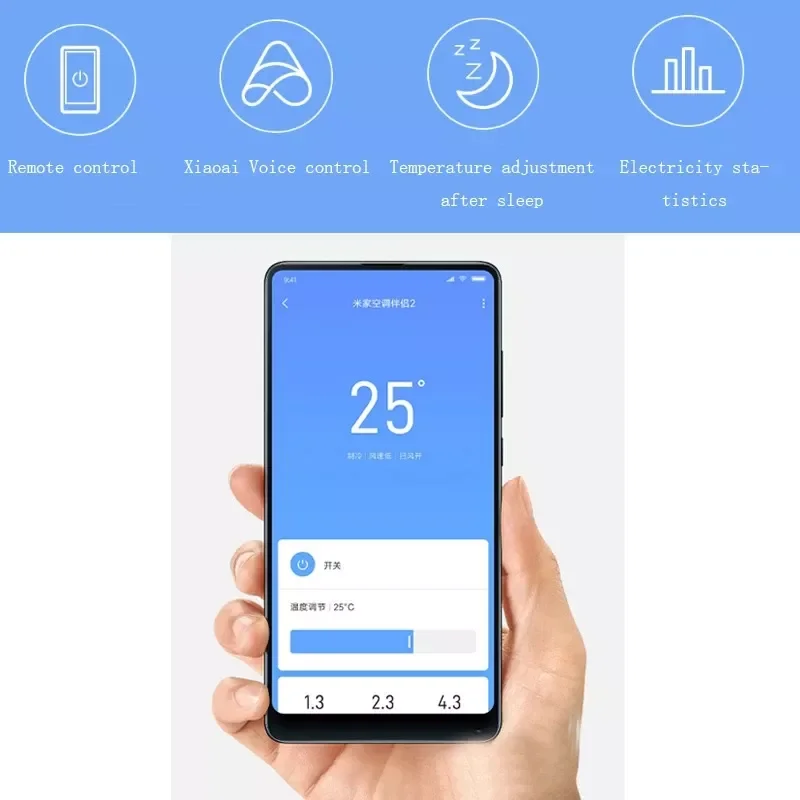 Умная розетка Xiaomi Mijia устройство для кондиционирования воздуха с дистанционным