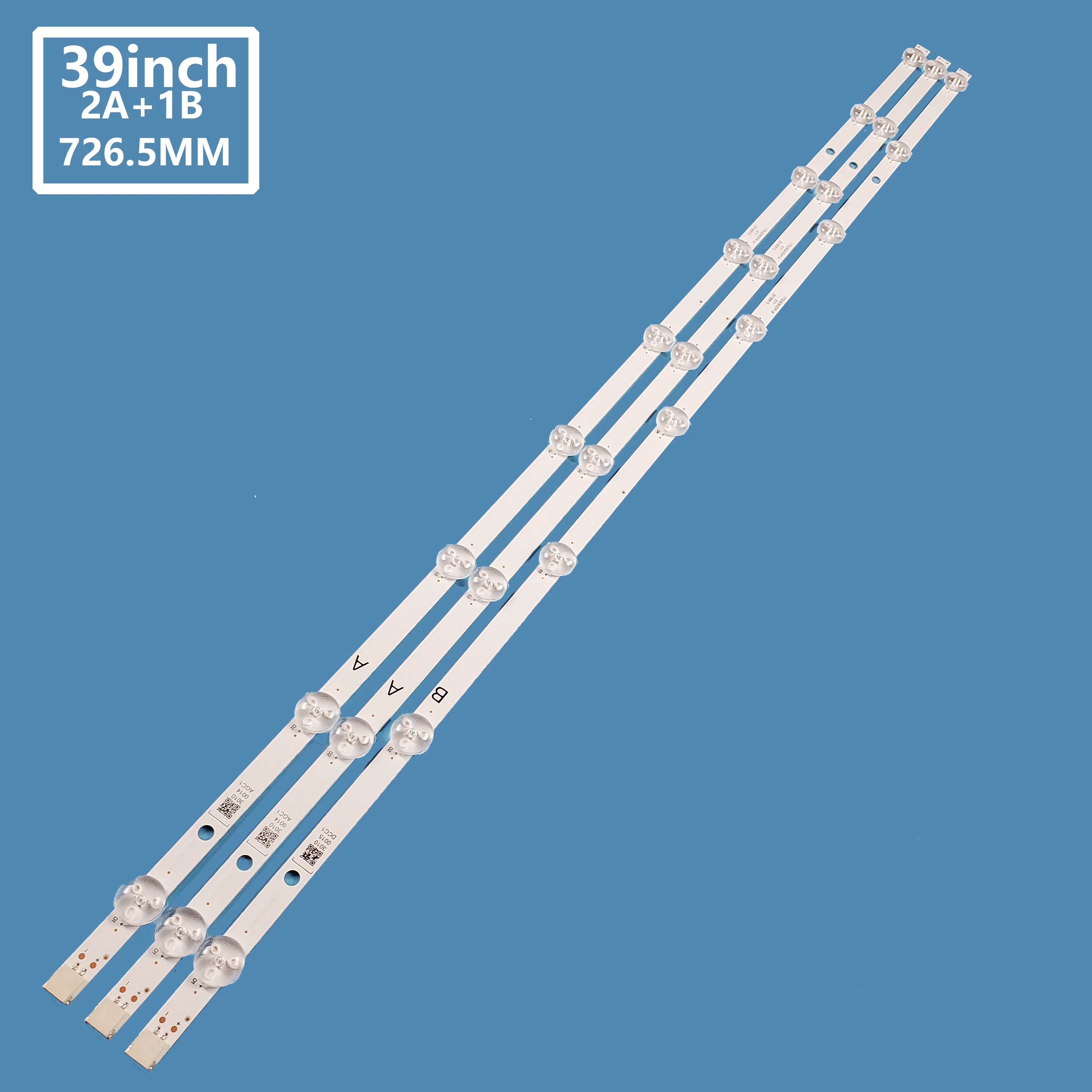 Светодиодная лента для подсветки смарт-ТВ 17 dlb39ver1-a/B 8/9 светодиодов Toshiba 39 дюймов