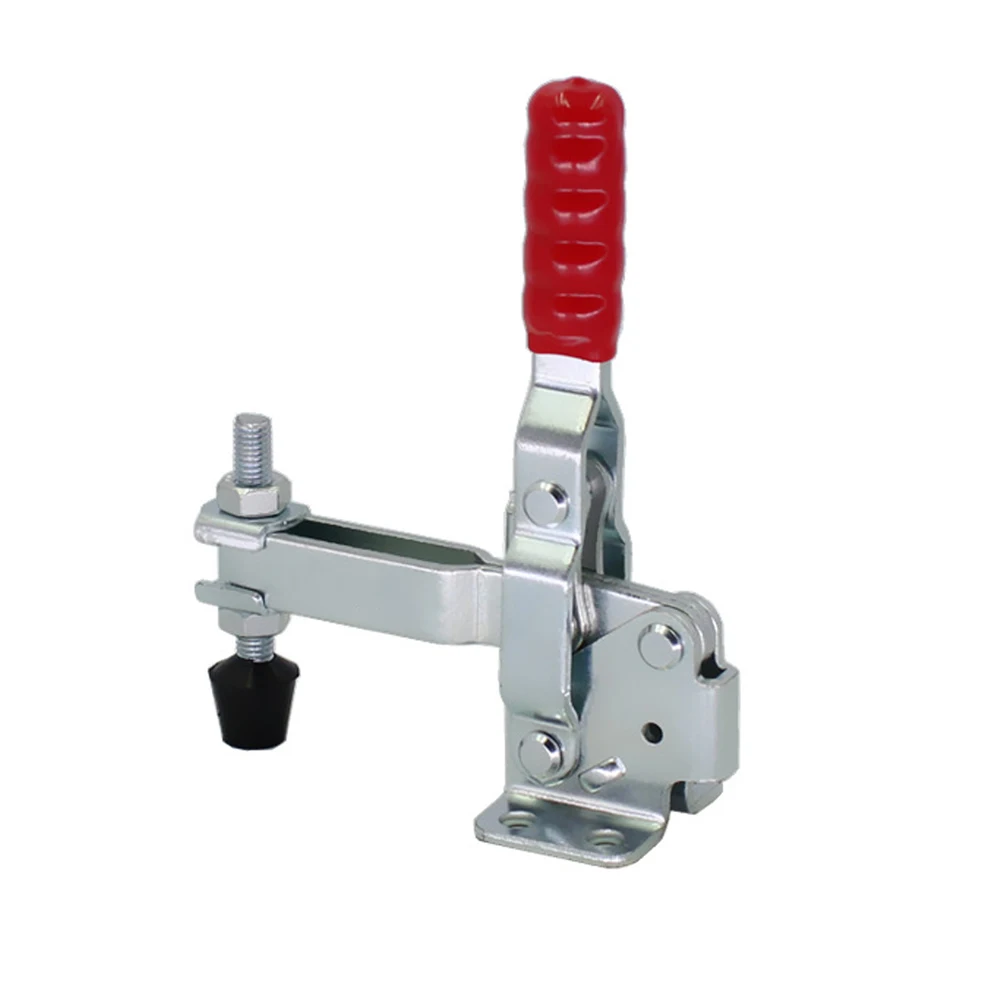 

GH-12130 227KG 500lbs Toggle Clamp Quick Release Toggle Clamp Fixture Vertical/Horizontal Type Clamps Woodworking Hand Tool