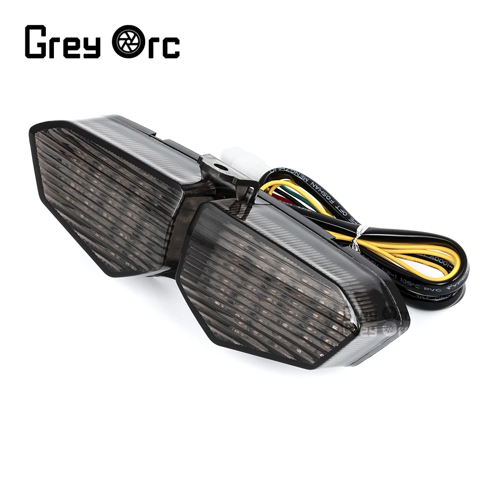 Для Yamaha YZF R6 2003 2004 2005 задний фонарь стоп-сигналы поворота встроенный светодиодный