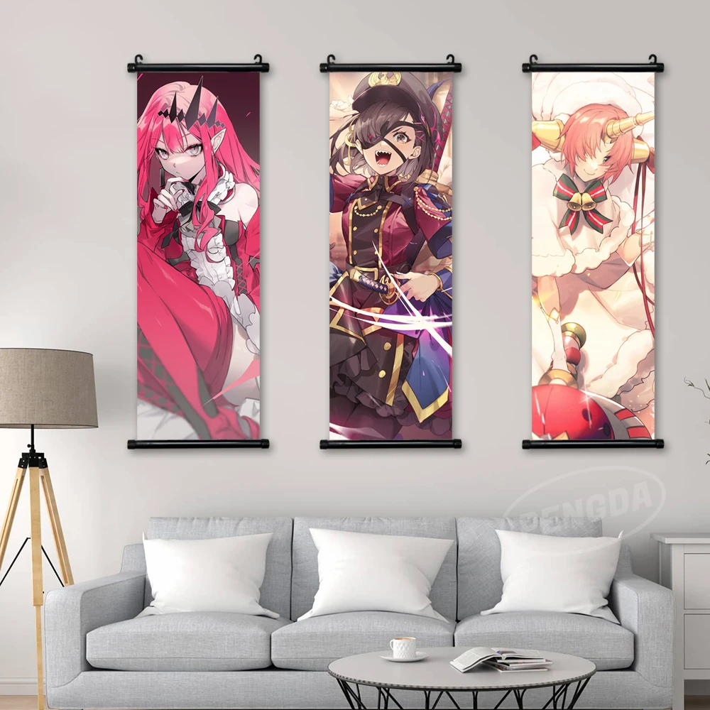 

Print Poster Fate Grand Order Wall Game Artwork Pictures Mysterious Ranmaru X Painting Canvas Hanging Scrolls Home Decoration