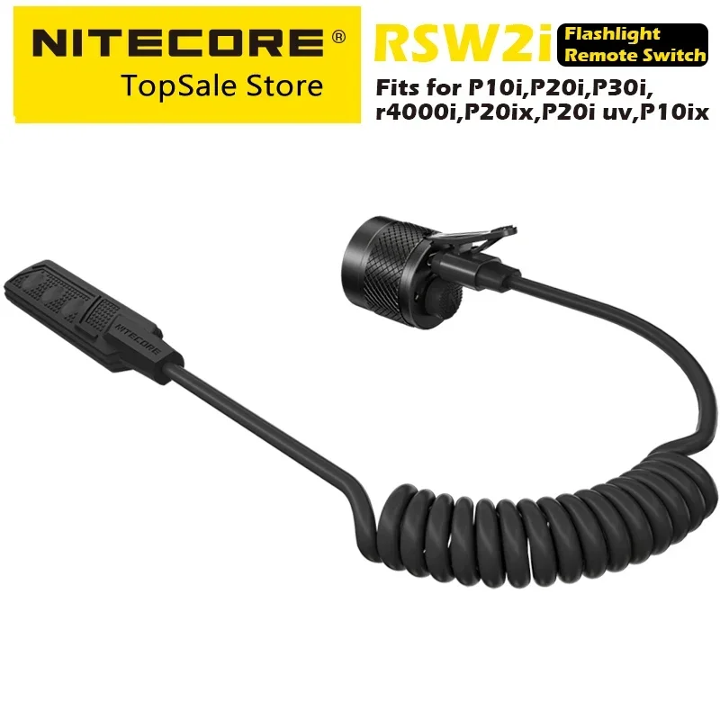

Оптовая продажа Nitecore RSW2i тактический дистанционный переключатель USB-аксессуар для фонаря i-Generation P10i P20i P30i P10iX фонарик не входит