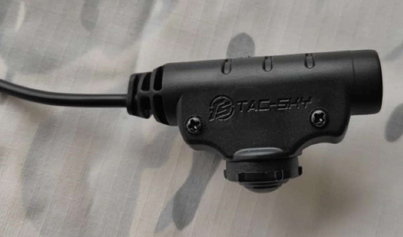 U94 V2 PTT Tactical Headset 6Pin u94 ptt Adapter for Z-TAC/TAC-SKY Headset Compatible with PRC 148 152 Walkie Talkie Dummy Model