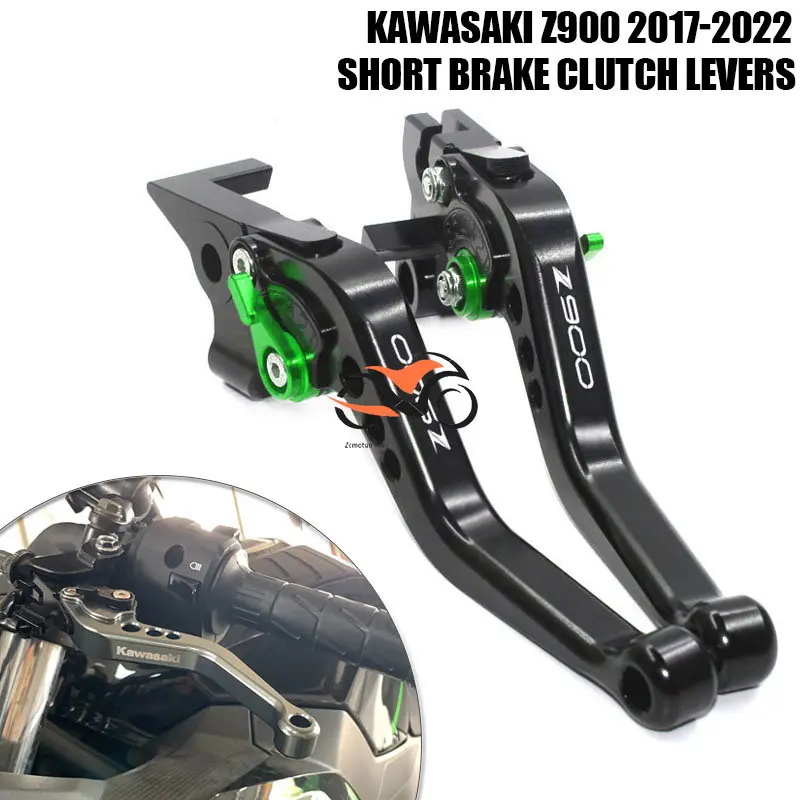

Регулируемые Короткие Рычаги сцепления тормоза для KAWASAKI Z900 Z 900 2017-2022 2021 2018 2019 2020