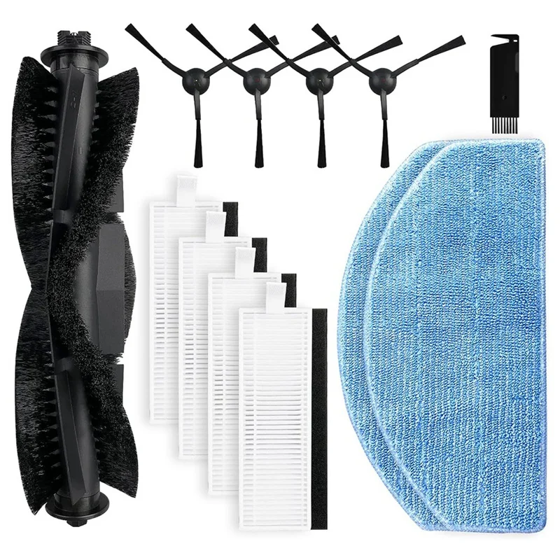 

Replacement Accessories Compatible For Honiture G20, G20 Pro Vacuum Cleaner Robot, Main Brush, Side Brushes