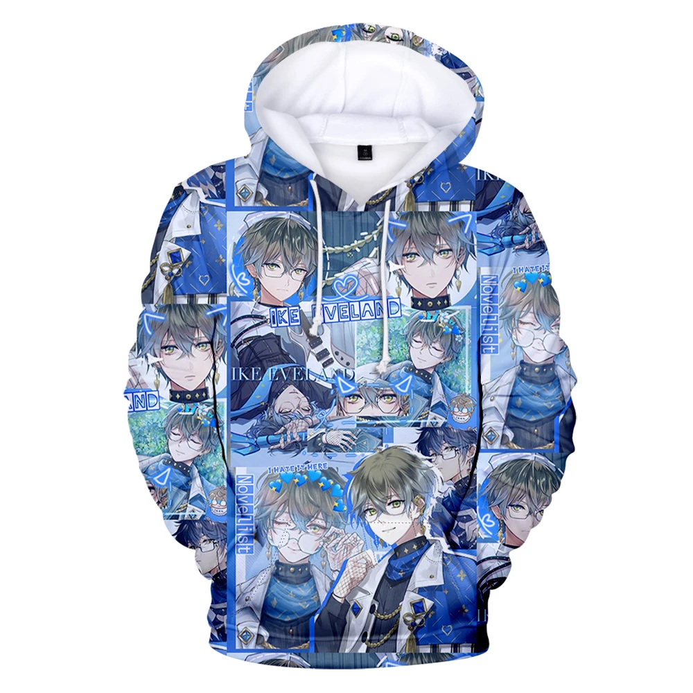 

Толстовки HOLOLIVE VTuber хита Rias Merch, спортивная одежда с капюшоном для женщин и мужчин, толстовка с капюшоном, фигурка хита Риас