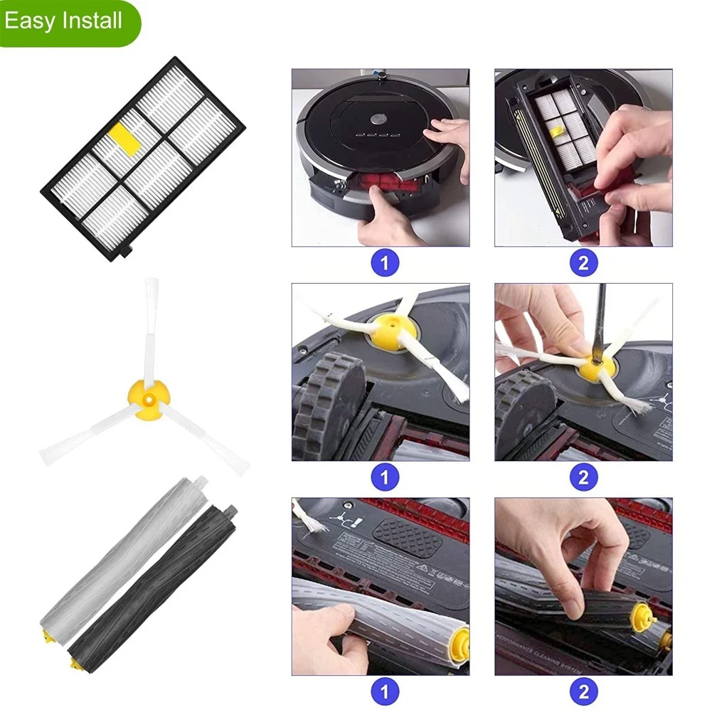 Для IRobot Roomba 800 серии 850 860 861 866 870 880 890 900 960 980 981 985 комплект для замены пылесоса