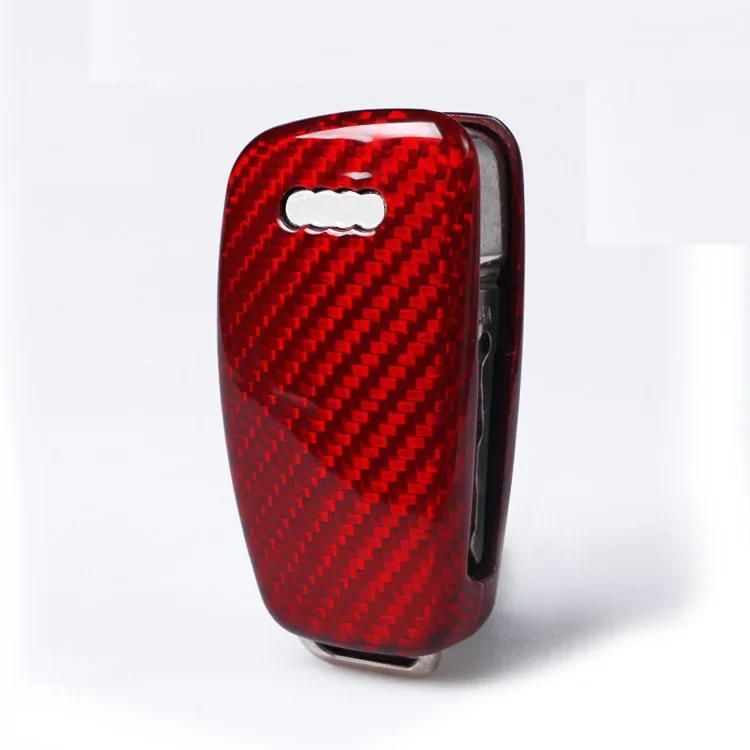 Чехол для автомобильного дистанционного ключа из углеродного волокна чехол