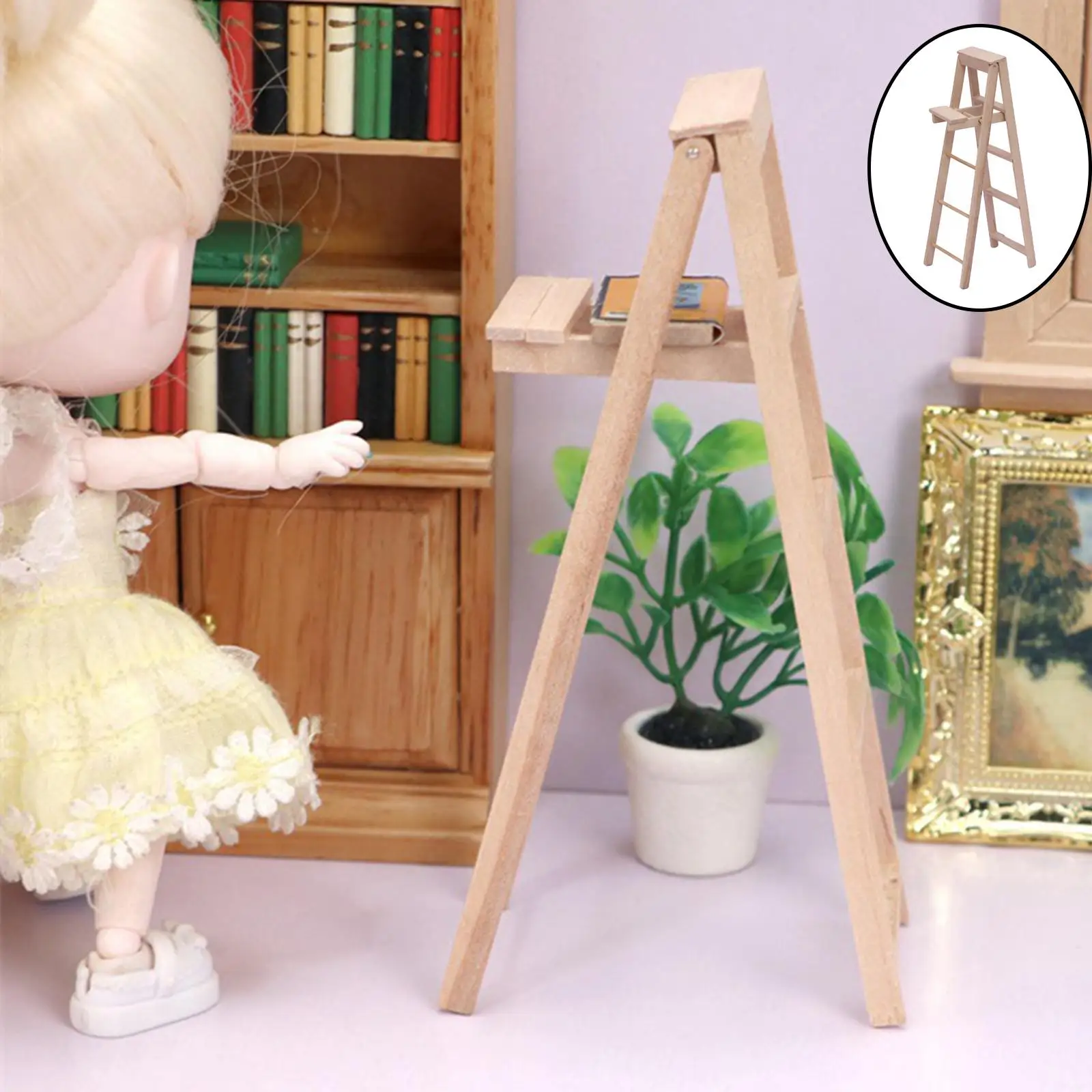 

Имитация кукольного домика миниатюрная лестница реквизит игрушки аксессуары кукла