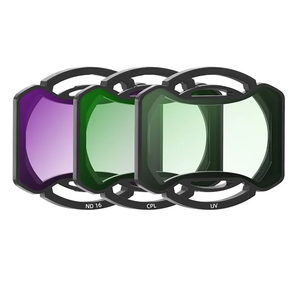 Запасные фильтры для объектива камеры DJI AVATA 2 UV/CPL/ND16 аксессуары дрона
