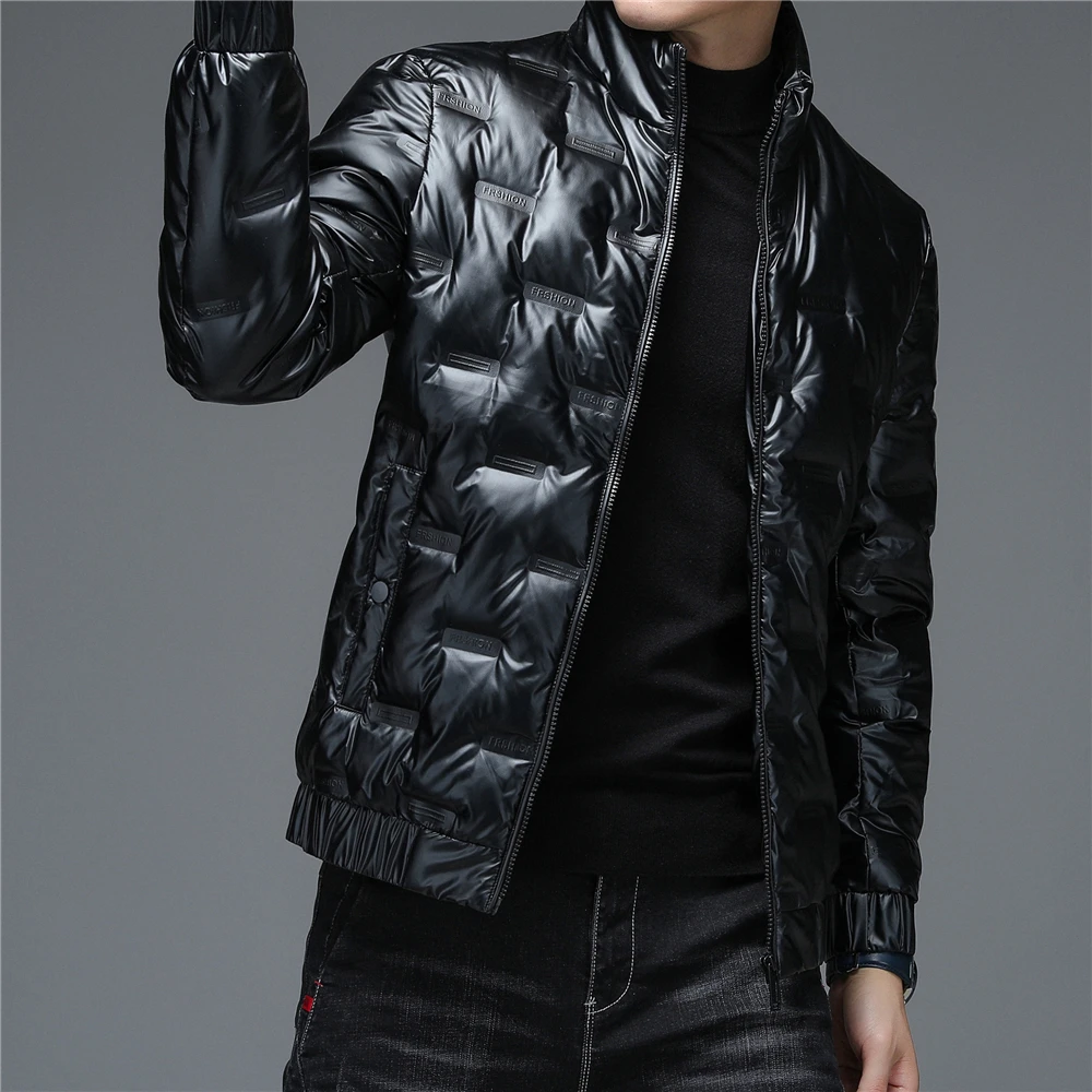 COODRONY Brand Winter New Arrival Warm 90% White Duck Down Jacket Men Clothing Fashion Windproof Parkas Stand Collar Coats Z8155