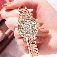 qingxiya luxury women rose gold watch fashion ladies quartz diamond wristwatch elegant female bracelet watches reloj mujer