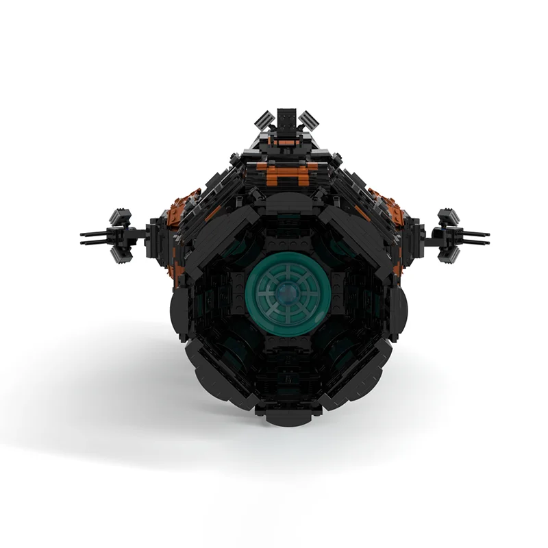 Фото 5112 деталей MOC Space MCRN Tachi Rocinante - легкий фрегат класса Corvette ECF-270 MCRN Tachi, модель из строительных блоков, подарок на Рождество №1