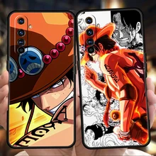 One Piece ACE Soft Phone Case For Oppo A12 A16 A74 A76 Find X5 Pro A54 A53 A52 A15 Reno 6 7 SE Z A9 2020 Pro 5G Cover Fundas TPU