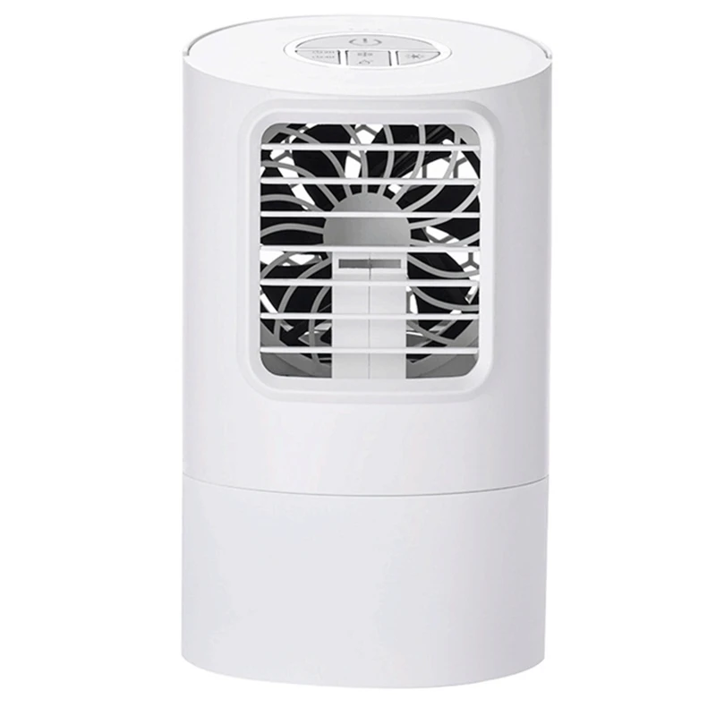 

Portable Air Conditioner Fan, Evaporative Air Cooler, Small Air Conditioner, Portable 3 Speeds, 7 Color LED Night Light
