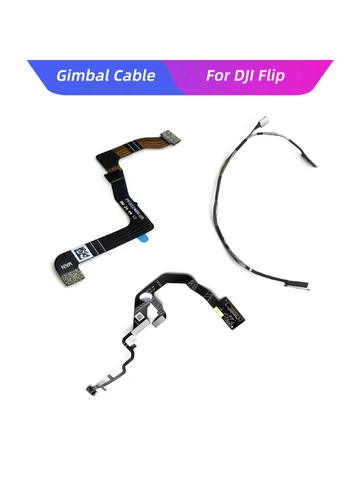 Для DJI Flip сигнальный кабель Gimbal Flex Cable Оригинальные запасные части Компас Flat Line Для Flip 4 в 1, запасные части для камеры