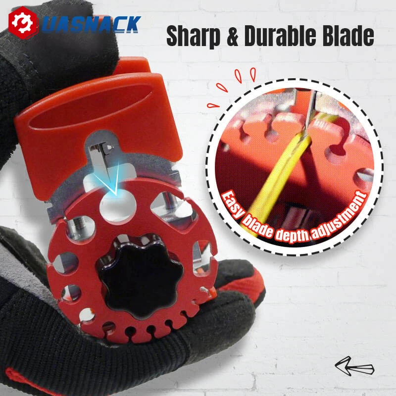 

Universal Handheld Quick Stripper Electric Wire Demolisher Portable Stripper Multi-Tool Crimping Tools Wire Cable Cutter