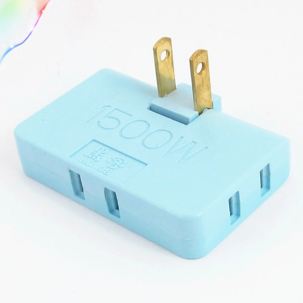 

US Extension Plug Electrical Adapter 3 In 1 Adjustable For Mobile Phone Charging Converter Socket Adaptor 180 Degree Rotation