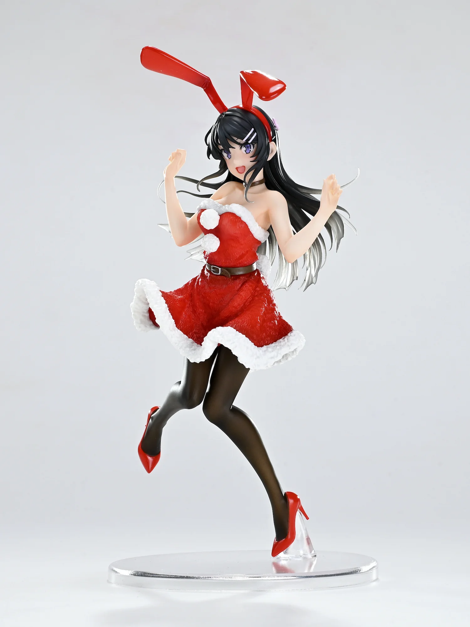 

in 2022 stock Japanese original anime figure Sakurajima Mai Christmas Bunny ver action figure collectible model toys for boys