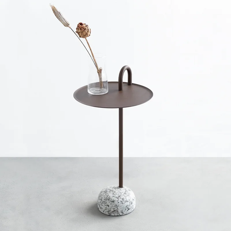 Скандинавские концевые столы журнальный столик с мраморной основой для гостиной