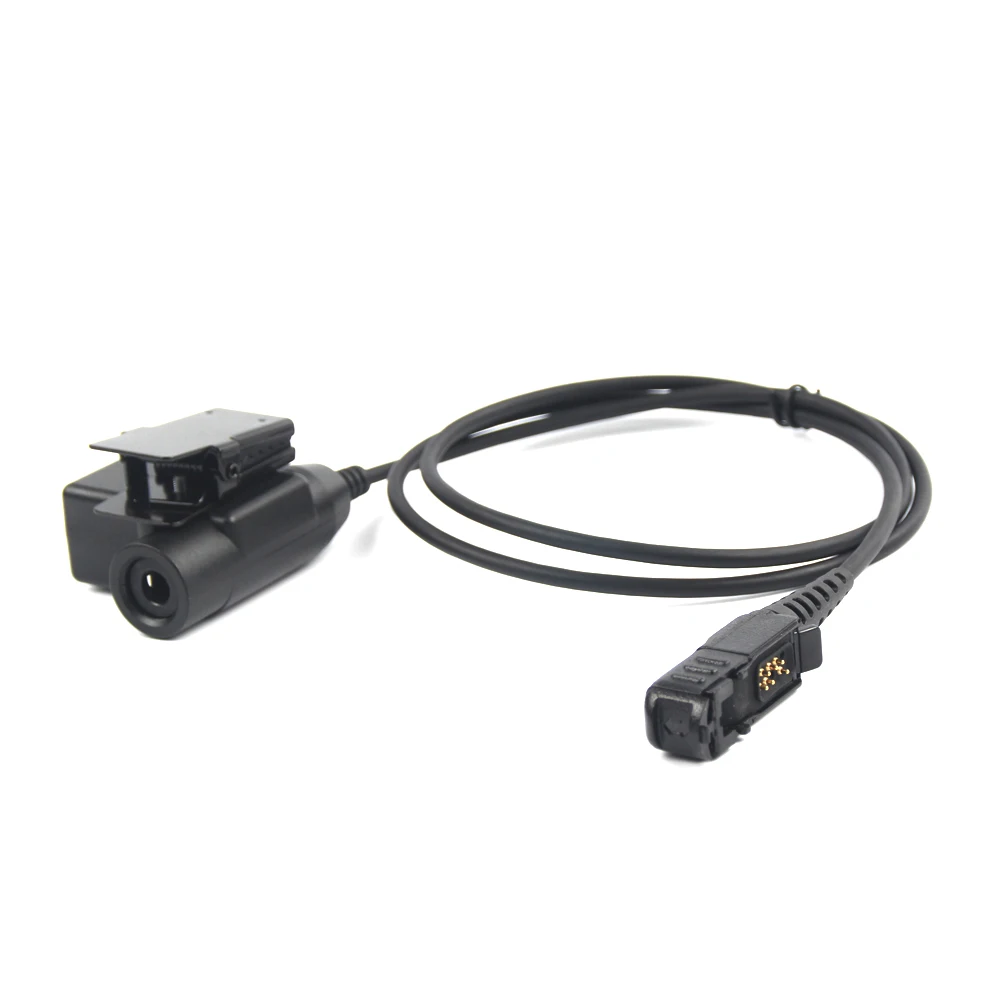 Gtwoilt Tactical U94 Button PTT for Motorola P6600 6620 XPR3300 Walkie-Talkie Headset