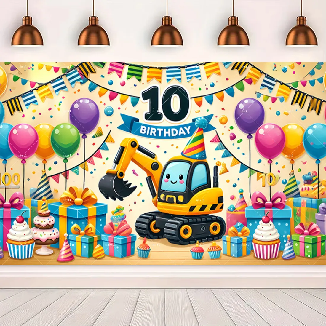 Зеленый лес животное карнавальная тематическая вечеринка детские украшения на