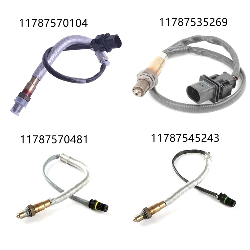 4 шт. 11787570481 11787545243 11787535269 11787570104 вверх + потоковый кислородный датчик O2 для BMW 1 3 120I